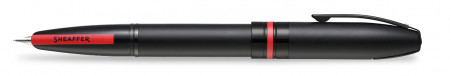 Sheaffer Icon Fountain Pen - Matte Black Lacquer Red PVD Trim